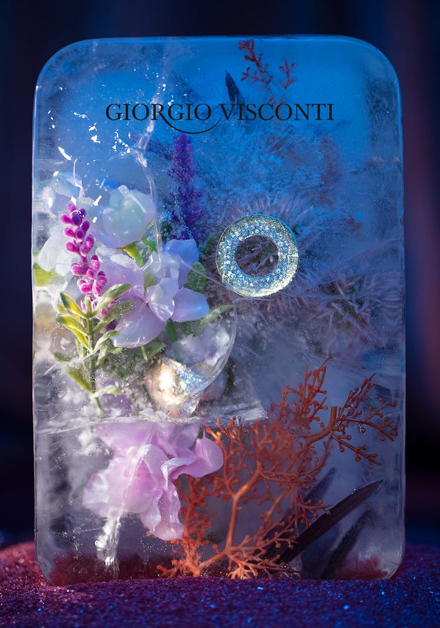 Campagna gioielli Giorgio Visconti, collezione vie privée