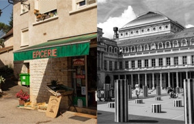 Epicerie - Colonnes de Buren